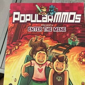 Popular mmos presents enter the mine comic book graphic novel